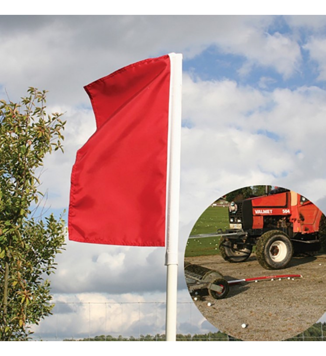 Rangeflagga till Flex - Blå