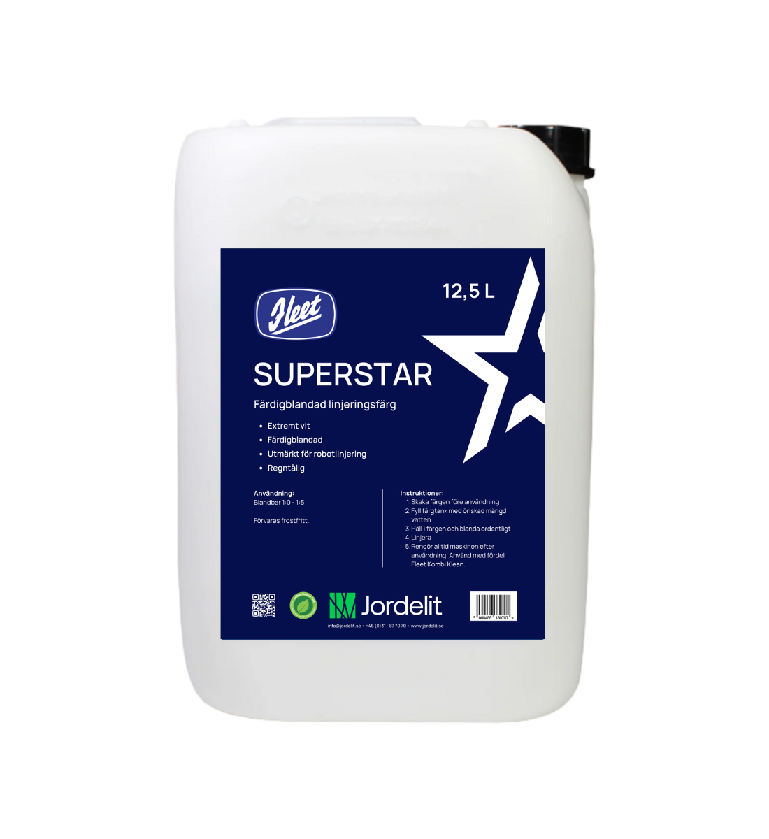 Fleet - Superstar Vit, 12,5 liter